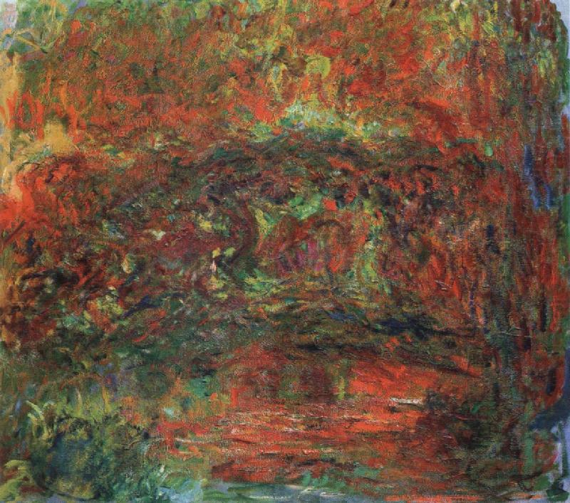 the japanese bridge, Claude Monet